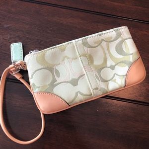 Coach wristlet